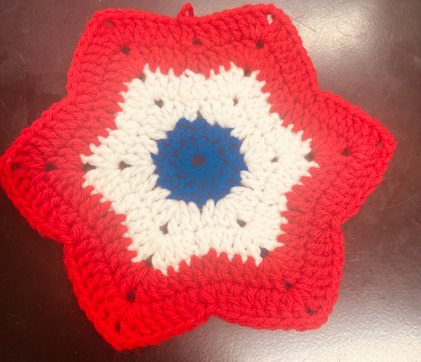 Handmade Star Potholder